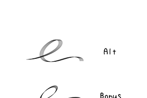 Procreate Calligraphic Brushes Iii