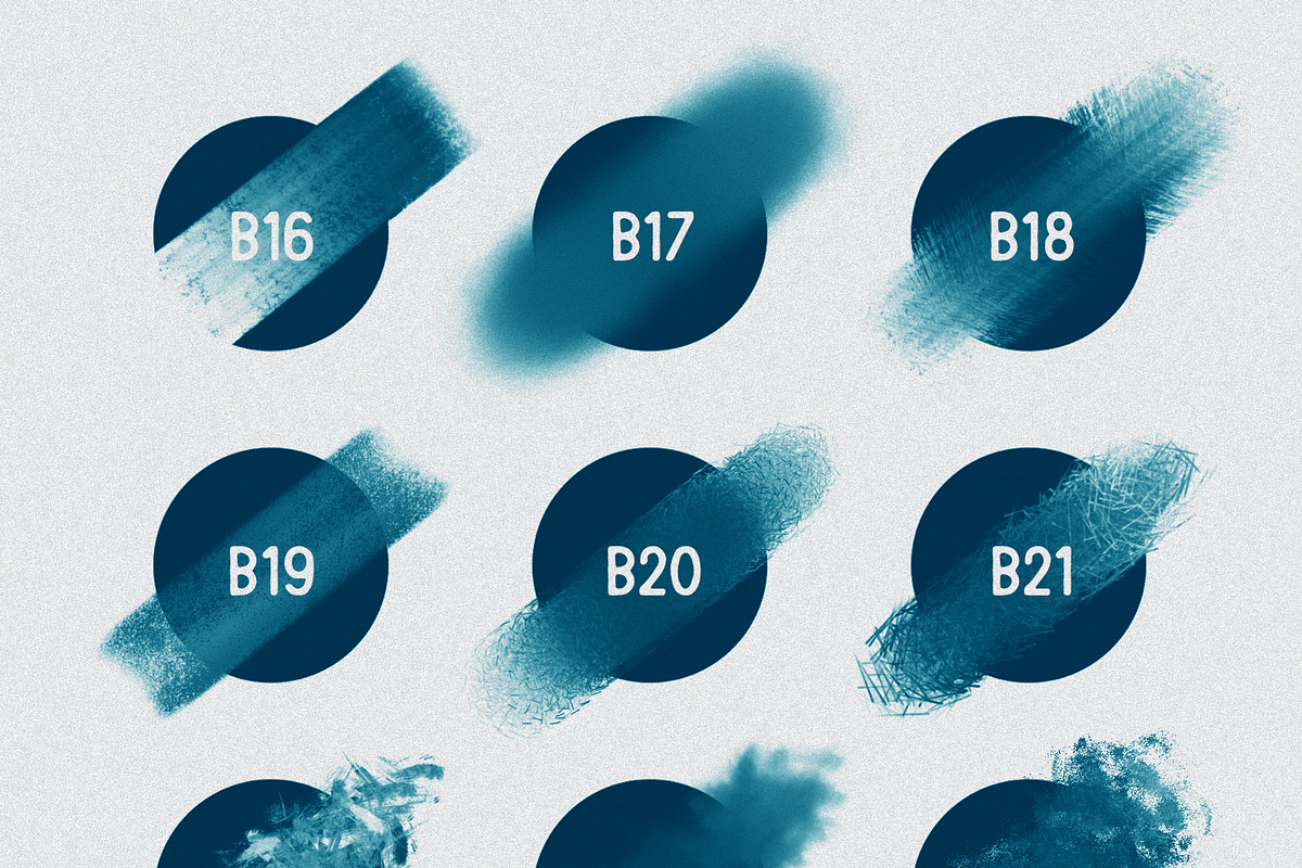 BLENDER BRUSHES FOR PROCREATE preview 5