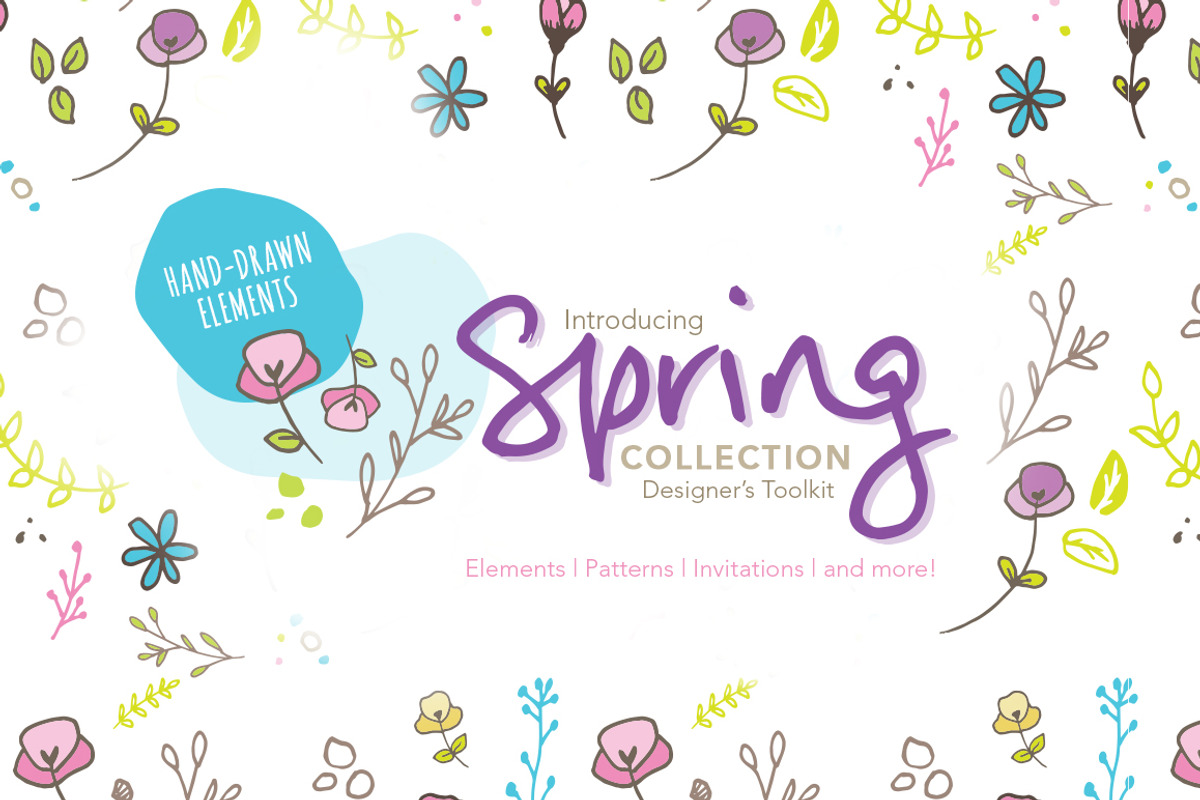 Spring Doodles, an Illustration by besomebunny (Photo 1 of 5)