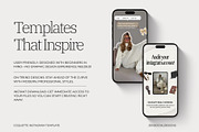 Coquette Instagram Template, a Social Media Template by ZenSocialDesigns (Thumbnail 7 of 9)