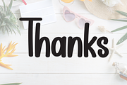Happy Summer | Script Font, a Script Font by Scratchones (Thumbnail 8 of 8)