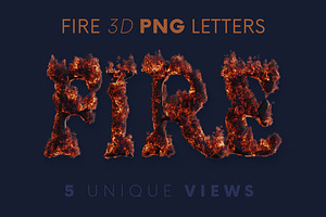 Fire - PNG Alphabet