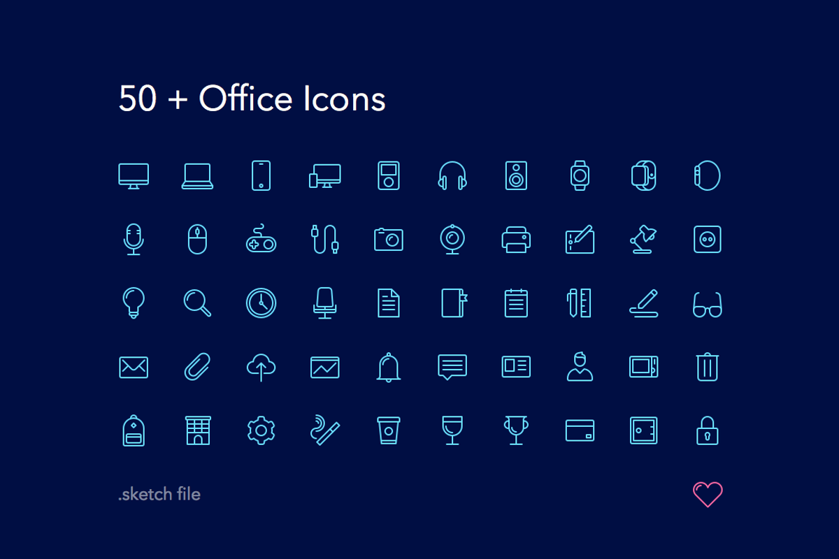 Office Icons, an Outline Icon by rodchenko design