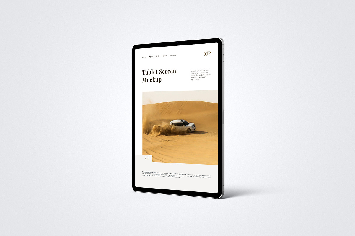 iPad / Tablet Screen Mockup, an iPad Mockup by Mockup Supper (Photo 6 of 14)