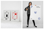 Picture and Poster Frame Mockups, a Print Template by MockupForest (Thumbnail 10 of 10)