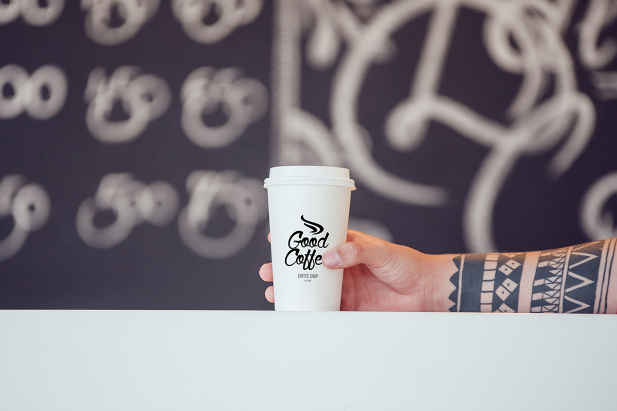 Coffee Branding Mock-up Vol 2, a Cups & Container Mockup by Freeman Studio (Photo 14 of 19)