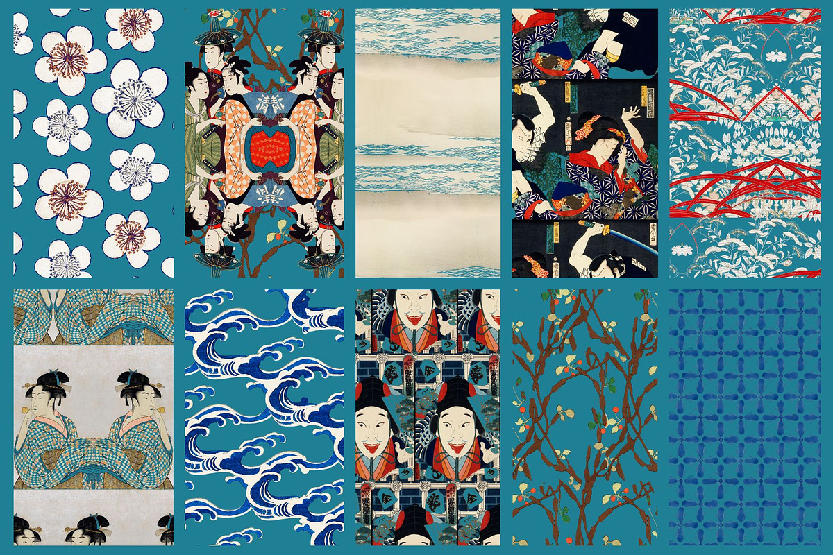 Vintage Japan Seamless Pattern 2, a Pattern Graphic by ARTOZEN DIGITAL (Photo 17 of 18)