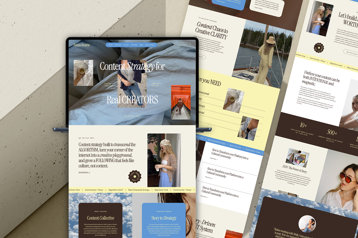 Hana Squarespace 7.1 Template, a Squarespace Template by Studio Heythere (Photo 8 of 8)
