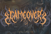 Northen (Deathcore), a Blackletter Font by Rvq Type Foundry (Thumbnail 5 of 7)