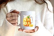 Cozy Yellow Summer Clipart, an Illustration by CreationArt (Thumbnail 4 of 9)