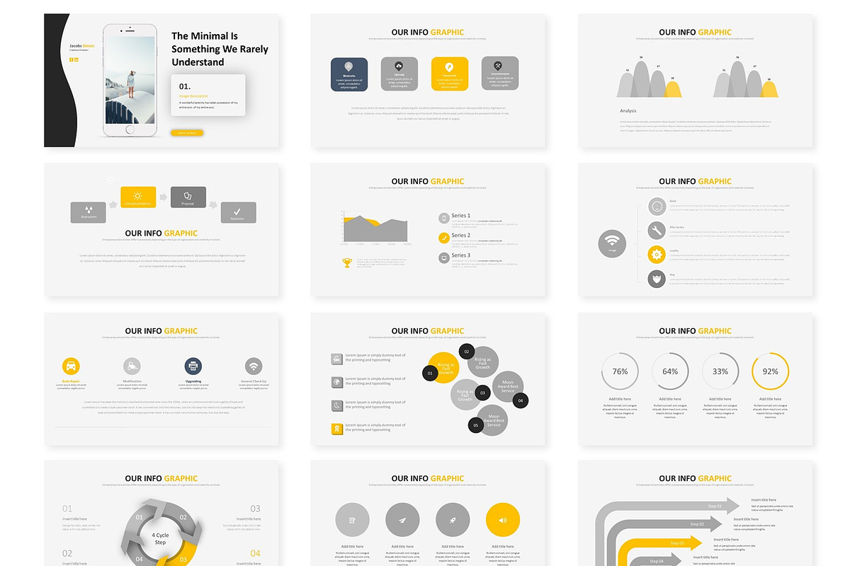 Casper - Google Slides Template, a Presentation Template by AQR Studio