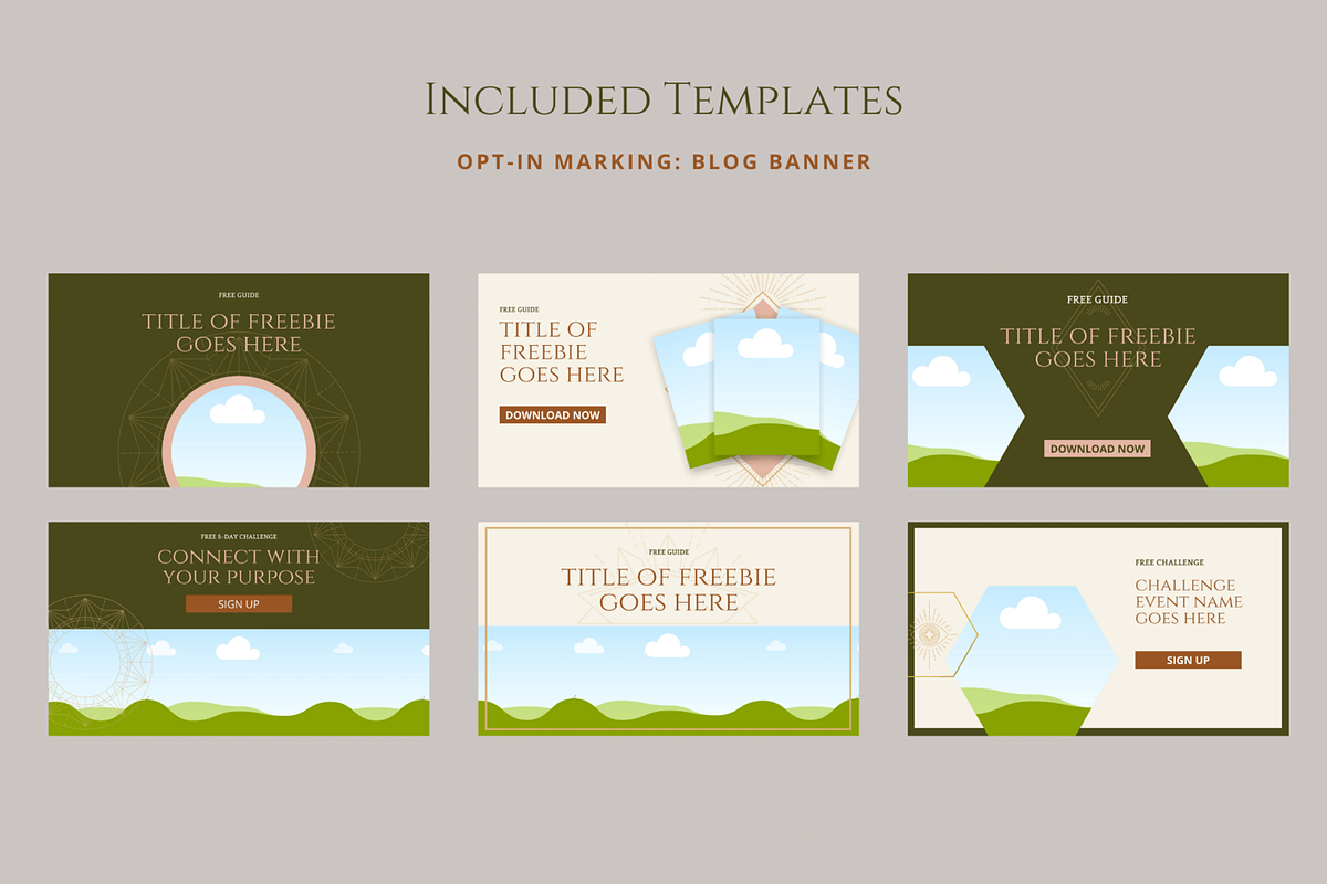 Spirituality & Mindfulness Templates, a Magazine Template by Brand Spanking You (Photo 20 of 25)