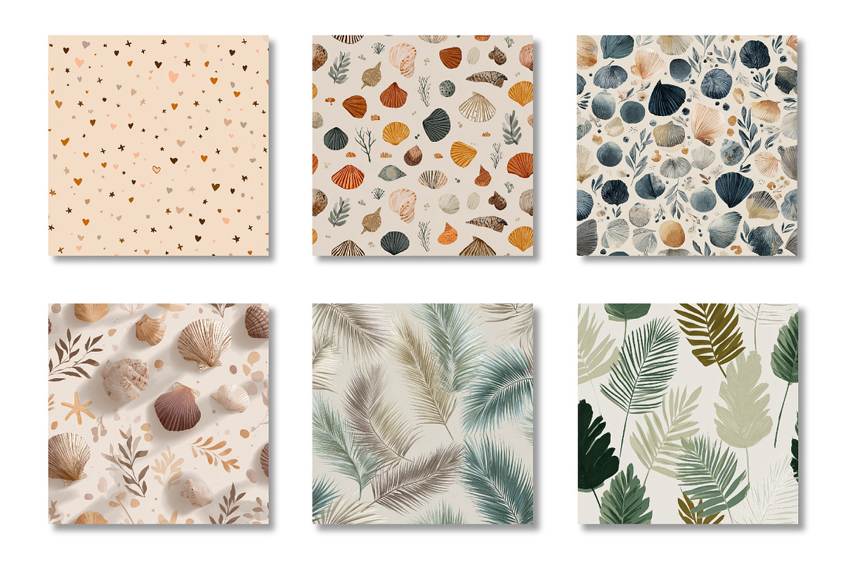 Cute Boho Seamless Patterns Bundle, a Pattern Graphic by Canvas Craft (Photo 3 of 6)