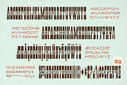 Santa Rosa Vintage Font Duo, a Sans Serif Font by Molly Suber Thorpe (Thumbnail 5 of 15)