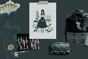 Gothic picnic, a Person Illustration by Vector Mystery (Thumbnail 4 of 12)