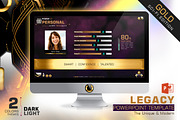 Legacy Powerpoint - Gold Edition, a Presentation Template by Micro Designs (Thumbnail 2 of 8)