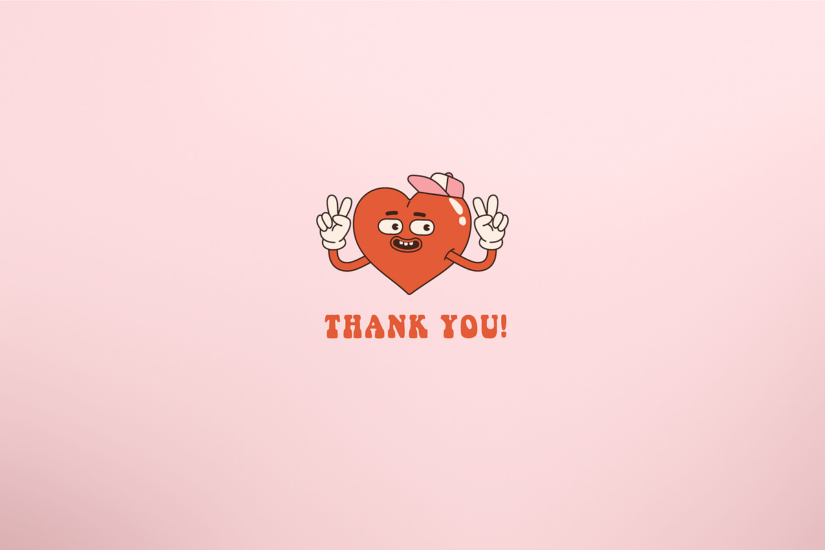 Groovy Valentine's Day, an Illustration by Martyshova (Photo 18 of 18)