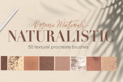 Naturalistic Textures, a Brush Add-On by Letter Elfa Studio (Thumbnail 1 of 9)