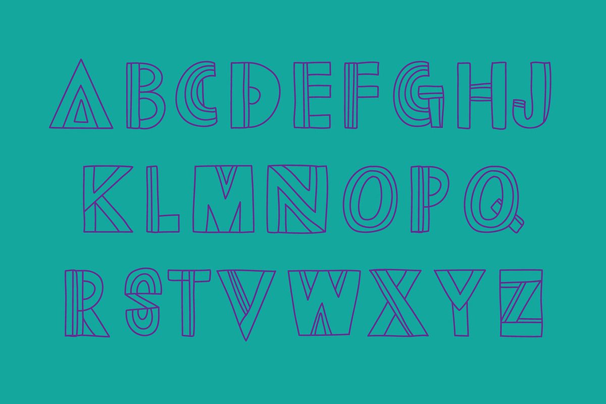Dazey Display Font preview 4