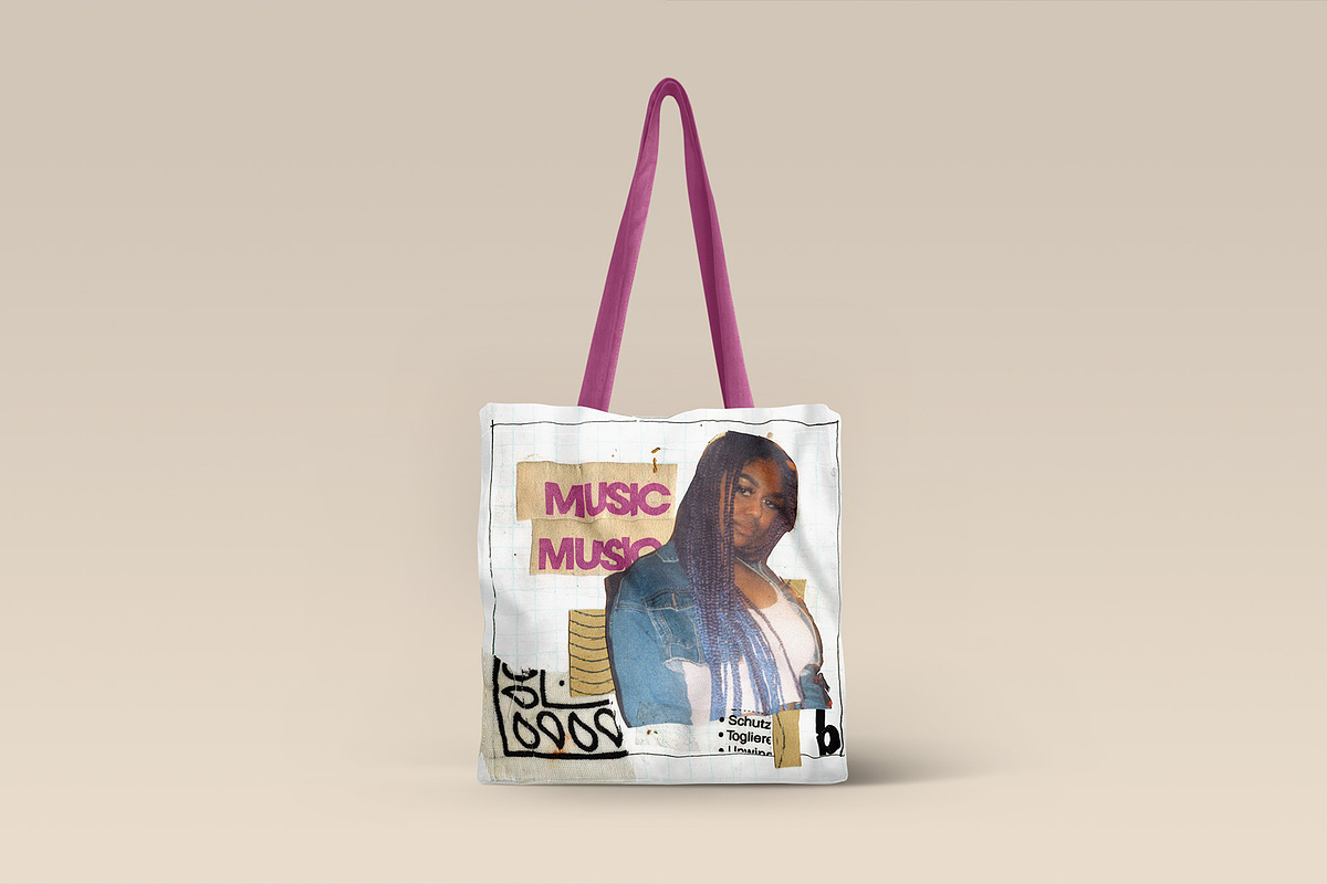 Square Canvas Tote Bag Mockup, a Product Mockup by Aurora Graphics (Photo 3 of 6)