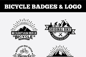 Sport Bicycle Badges & LogoVol2