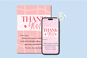 First Birthday Invite Canva Template, an Invitation Template by Little Creative Scribbles (Thumbnail 3 of 6)