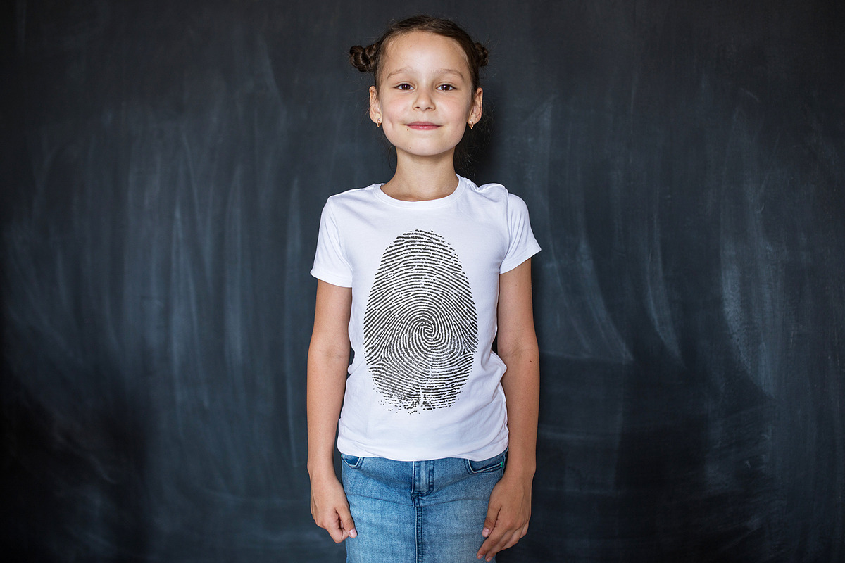 100 Kid's T-Shirt Mock-Up 2018 #22, a Shirt Mockup by Freeman Studio (Photo 48 of 107)