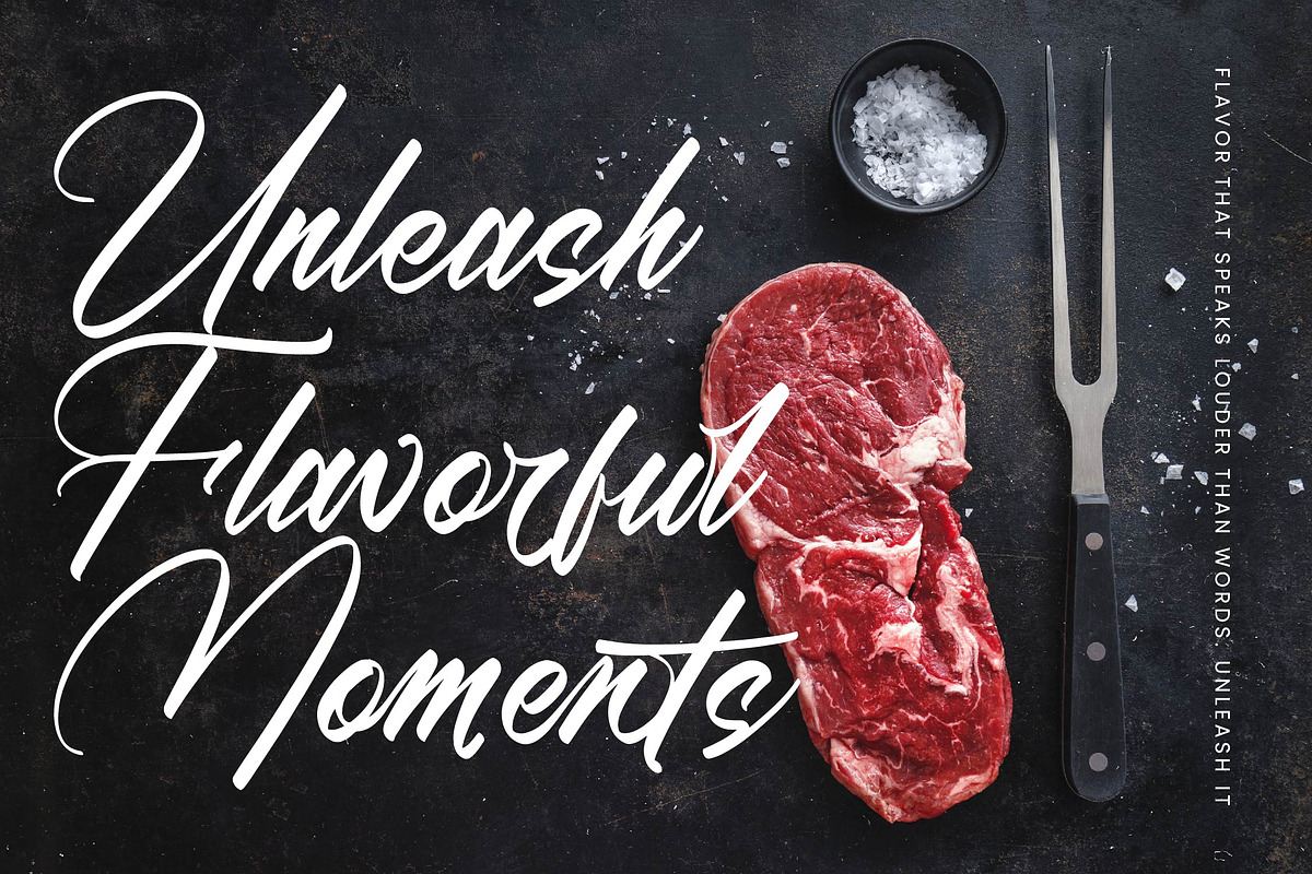 Black Fatal Brush Calligraphy Font, a Script Font by stylishtype.co (Photo 15 of 20)