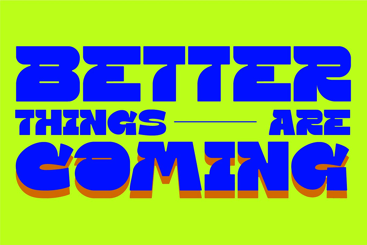 Diabold - Bold Display Typeface, a Sans Serif Font by PROF STUDIO (Photo 4 of 6)