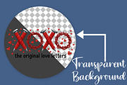 Faux Yarn Xoxo The Original Love PNG, an Illustration by Canvas Craft (Thumbnail 2 of 7)