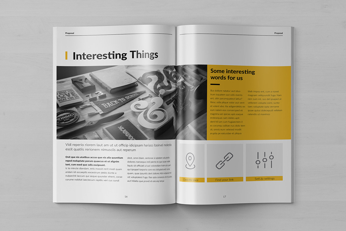 Creative Proposal, a Brochure Template by Kovalski (Photo 9 of 11)