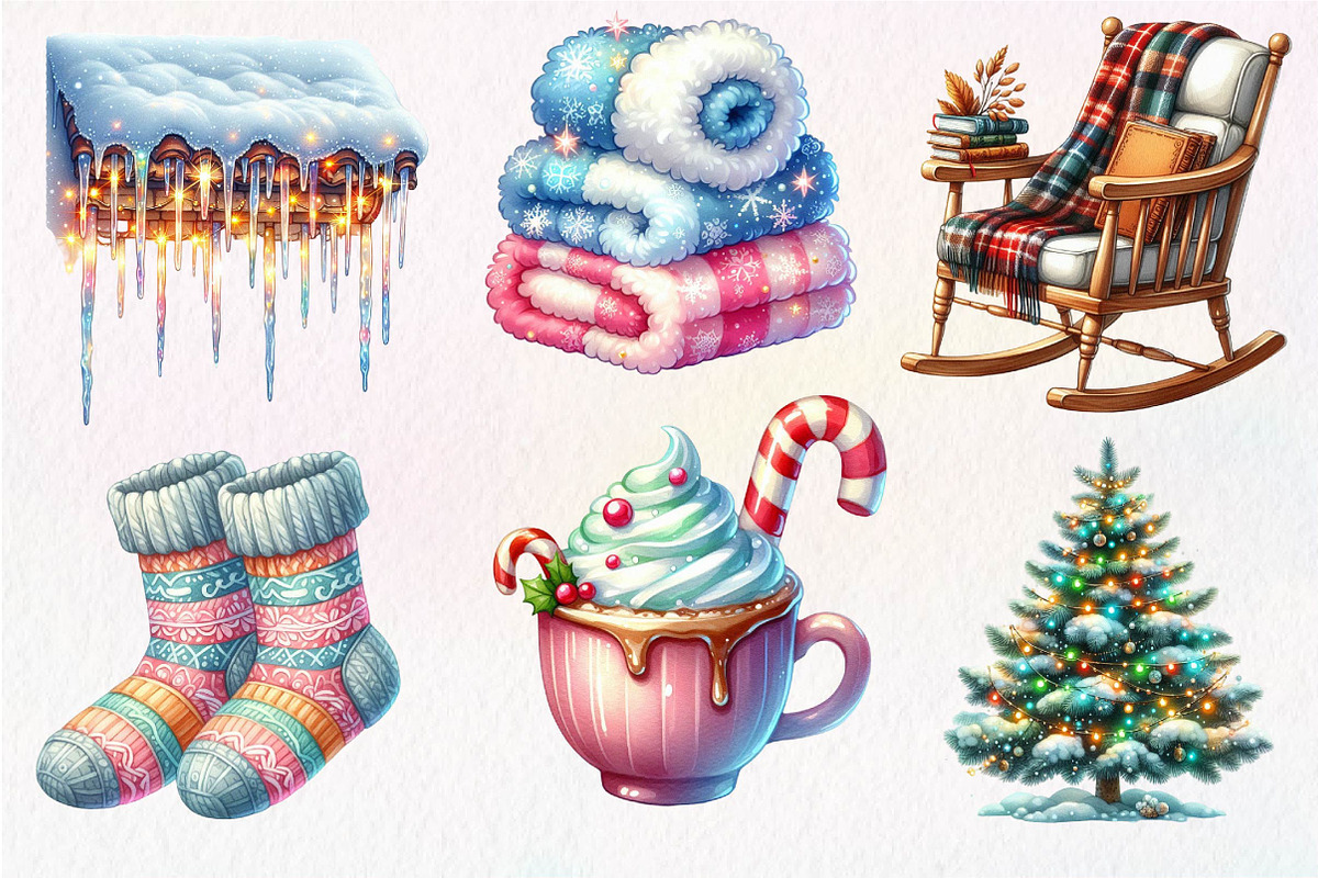 Cozy Winter Wonderland Collection, an Illustration by Dream Creation (Photo 6 of 7)