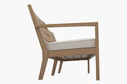 Regatta Sofa with Cushion, a Furniture 3D Model by Morne Studio (Thumbnail 3 of 6)