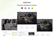 Bizzcane - Business Landing Template, a Bootstrap Template by shreethemes (Thumbnail 1 of 2)