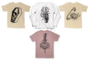 100 Tattoo-Style Tee Designs, an Object Illustration by Design by sebrodbrick (Thumbnail 34 of 34)