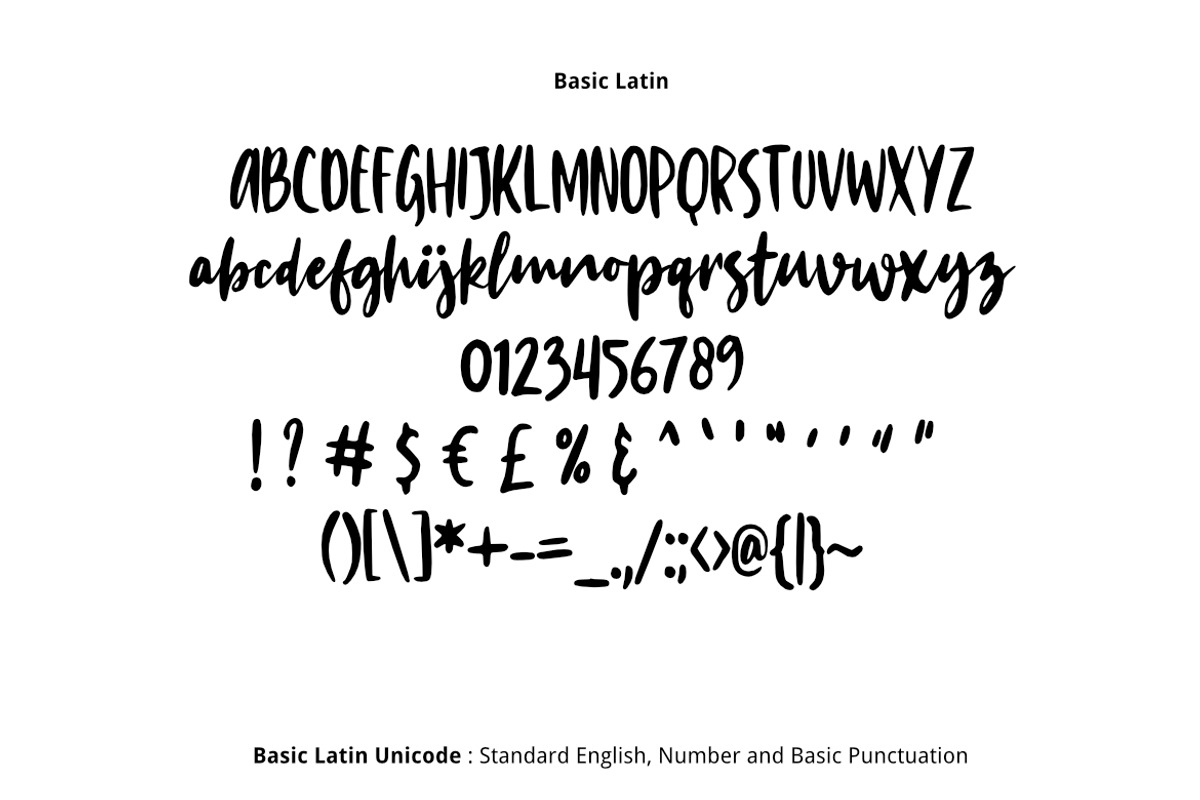 Last Cake Font preview 2