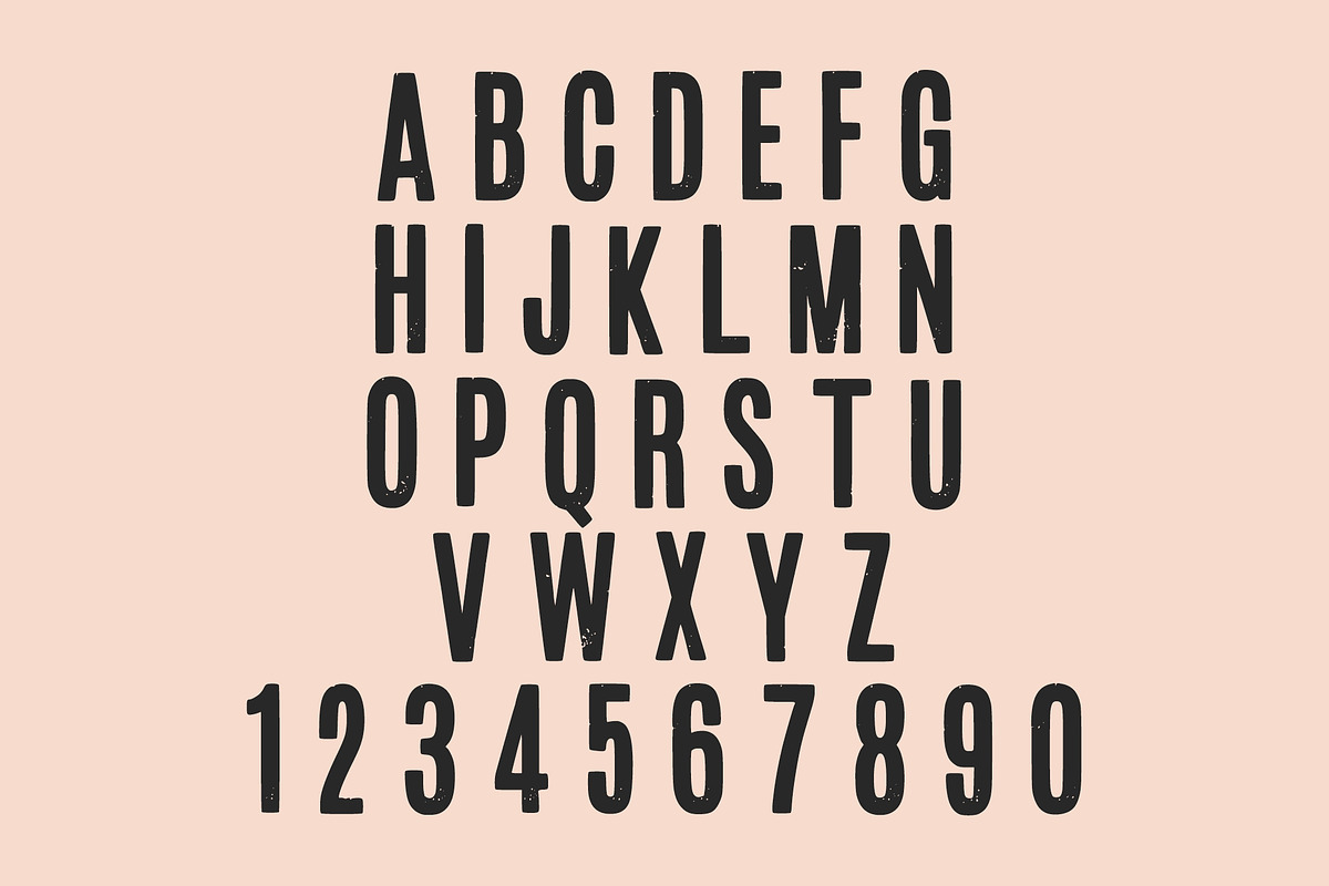 Beach Retro Display Font, a Blackletter Font by Fourteen Letter (Photo 3 of 4)