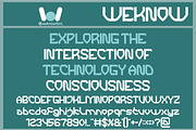 Blue Sapphire font, a Font by weknow (Thumbnail 4 of 8)