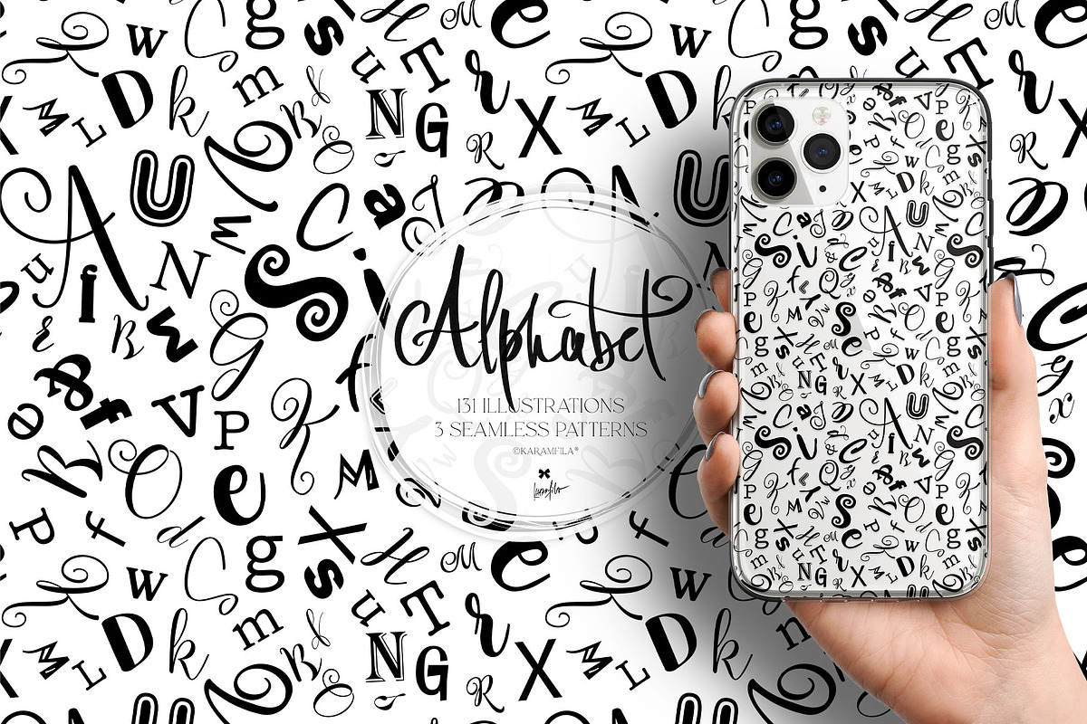 Body Alphabet Bundle, a Solid Icon by KaramfilaS (Photo 7 of 8)