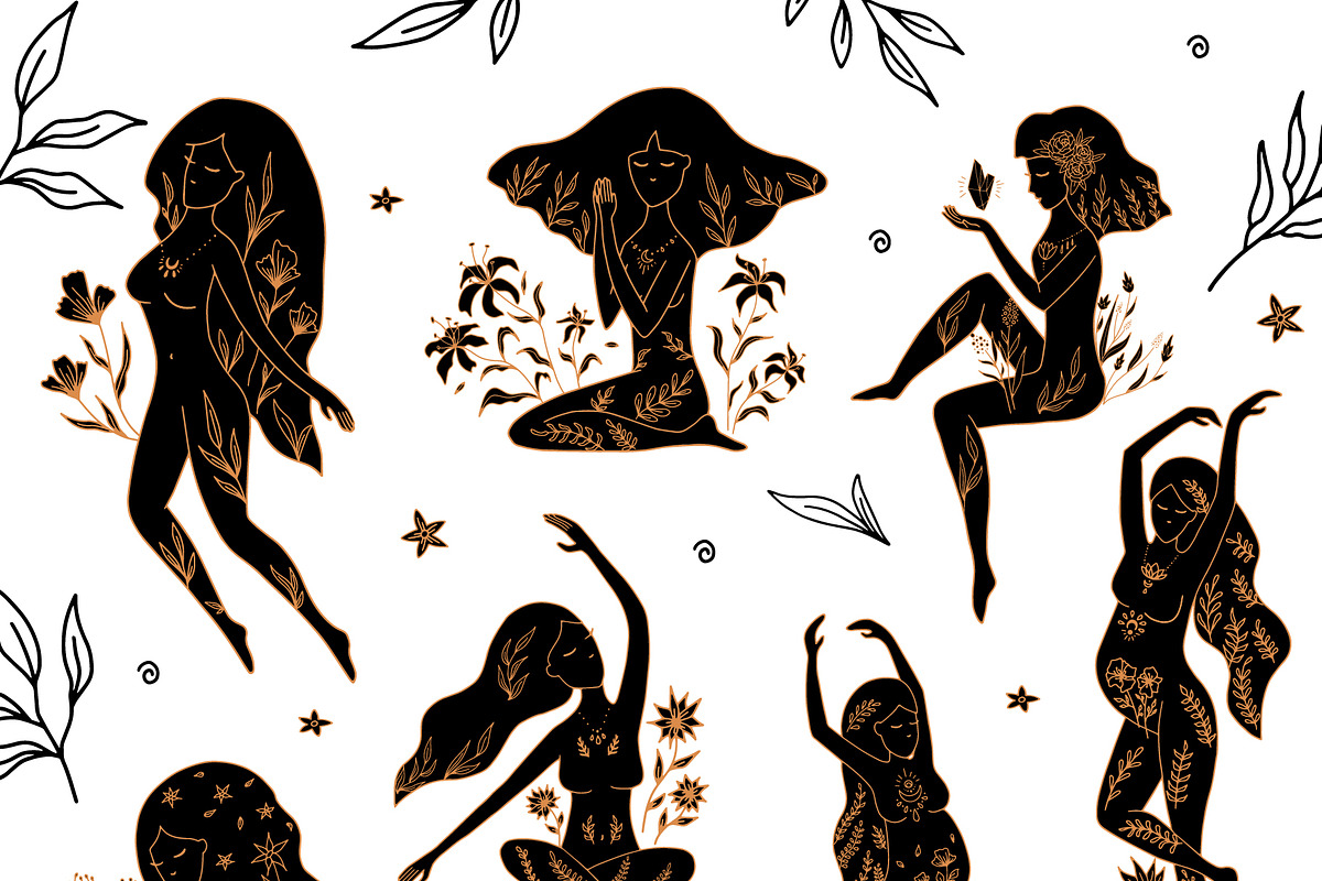 AESTHETIC MAGIC BUNDLE, a Decorative Illustration by roskque (Photo 19 of 69)