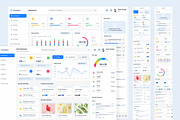 Cloud Storage Management Dashboard, an UI Kit Template by peterdraw (Thumbnail 2 of 7)