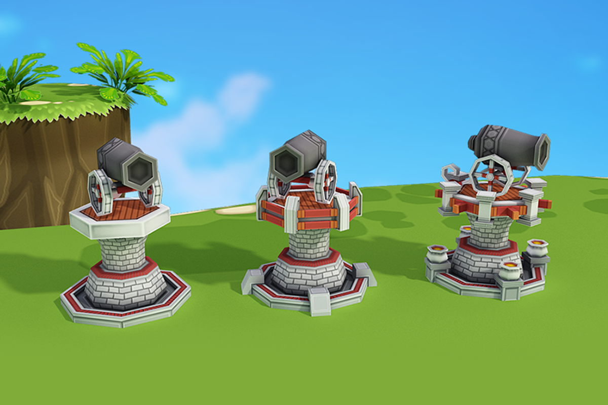 Floating Islands, an Environmental 3D Model by Souchenki (Photo 11 of 17)