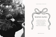 Whimsy Bows, a Decorative Illustration by PeDe Designs (Thumbnail 2 of 7)