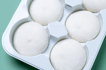 Japanese Mango ice cream mochi