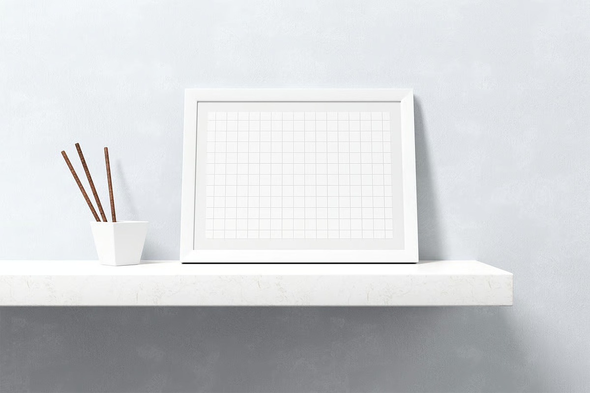 Landscape Frame Mockup, an Advertising Mockup by zpackcreative (Photo 4 of 4)