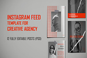 Bold Editorial IG Templates, a Social Media Template by saddamramalla (Thumbnail 3 of 4)