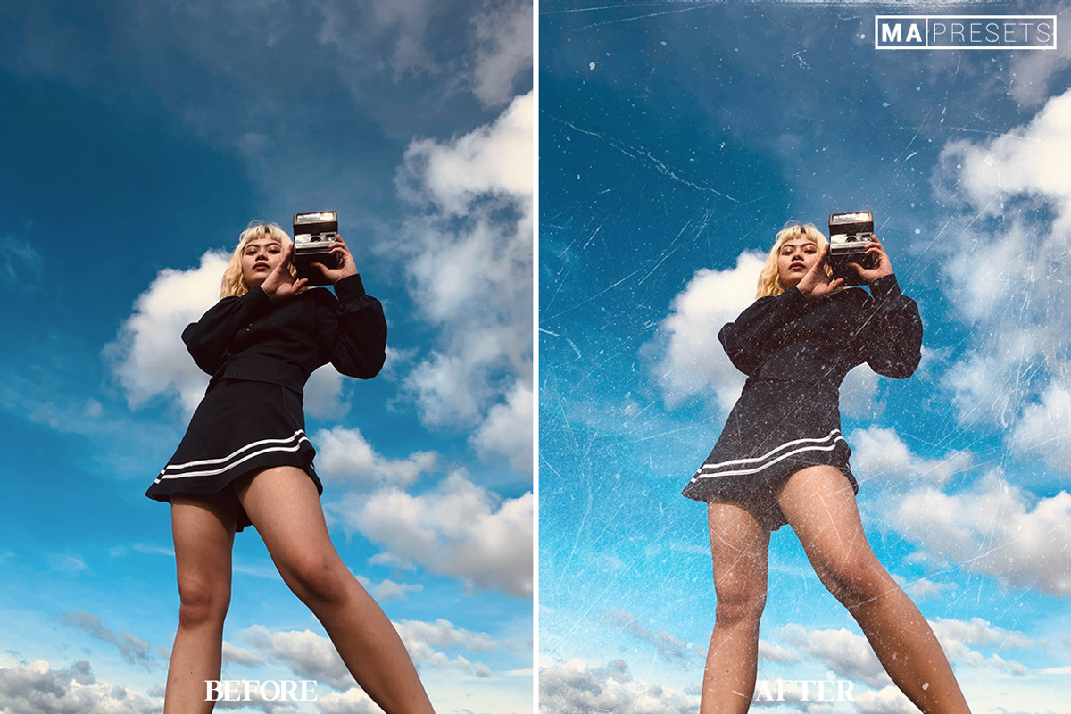 100 FILM TEXTURE OVERLAYS, a Texture Graphic by MaPresets (Photo 8 of 14)