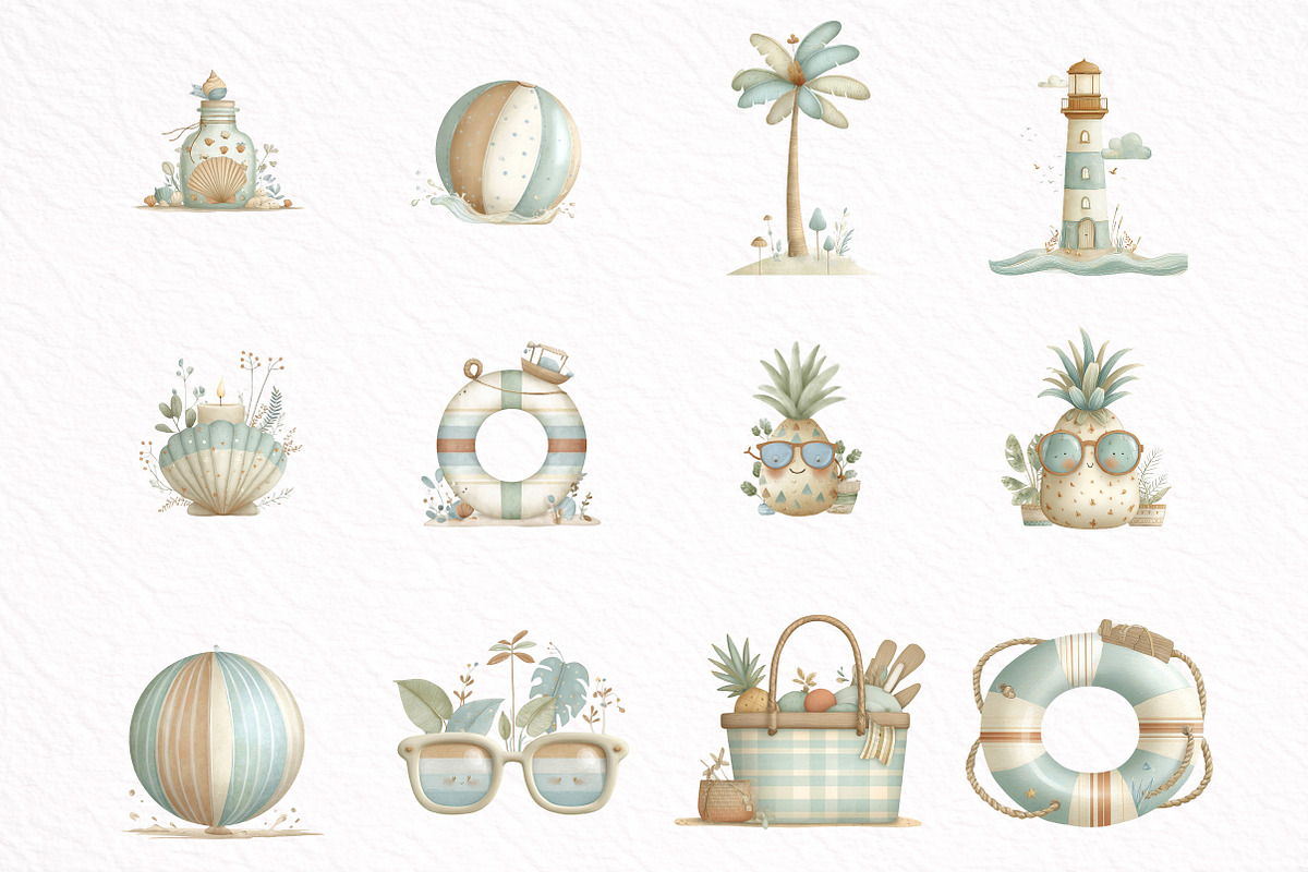 Whimsical Spring Hedgehog Clipart, an Illustration by DreamArtGraphic (Photo 4 of 8)