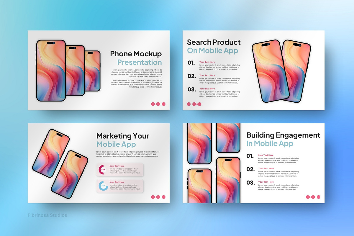 iPhone Mockup Keynote preview 4