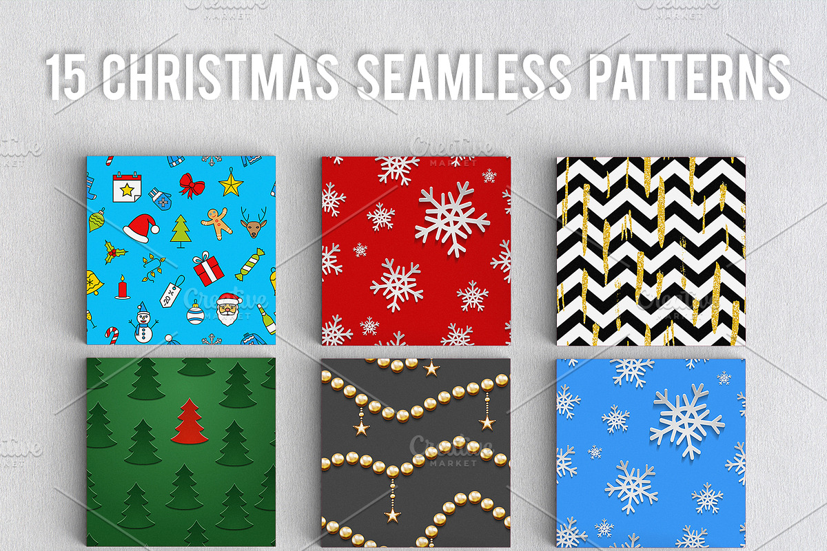 180+ Extremely Christmas Pack, a Seasonal Illustration by Olha Kostiuk (Photo 6 of 15)